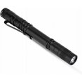 thumbnail image 1 of Mini linterna LED táctica con forma de bolígrafo, ligera, ultrabrillante, resistente al agua, diaria, aleación de aluminio negra para senderismo, Camping,, 1 of 5