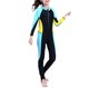 thumbnail image 4 of Traje de baño para niños con cremallera frontal y manga larga para playa 2XL, 4 of 8