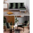 thumbnail image 6 of Sage Green Black Ombre Couch Cushion Covers Stretch, Washable Sofa Seat Covers Individual Seat Cushion Sofa Slipcovers Gradient Contemporary Abstract Art Couch Cover Furniture Protector S-2PCS, 6 of 7