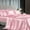 Pink, variant on TURKIO Satin Sheets Queen Silk Sheets Black Bed Sheet Set,4 Pieces 1800 Microfiber 2 Pillowcase 20"x30"