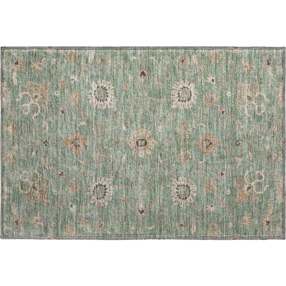Dalyn Rugs Premium Machine Washable Mayfield AMF1137 Cactus 1'8" x 2'6" Rug