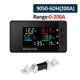 thumbnail image 2 of 6-In-1 Voltmeter Ammeter DC 7.5-100V Wattmeter LED Digital Electric Meter Multifunctional Voltage Current Meter 0-200A, 2 of 5