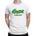 thumbnail image 4 of Lowcostur-camiseta con estampado de dibujos animados interesantes para hombres y mujeres, camiseta de manga corta suelta transpirable, Hip-hop, moda Hipster, ropa de calle, 4 of 5