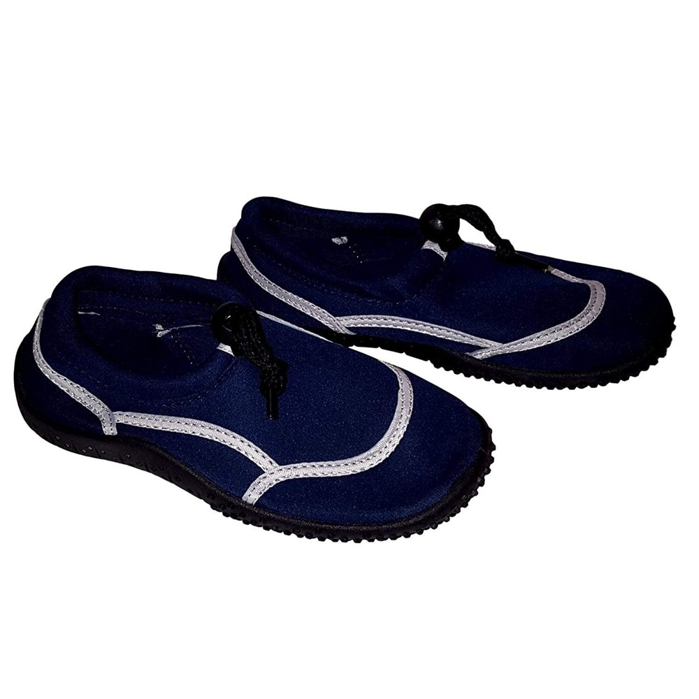 Toddler Boys Athletic Slip On Water Shoes (Black, 1 M US Little Kid