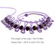 thumbnail image 3 of Sonducket Tendedero de ropa, colgador de secado, accesorio de fijación para tendedero de ropa carpas Violeta, 3 of 6
