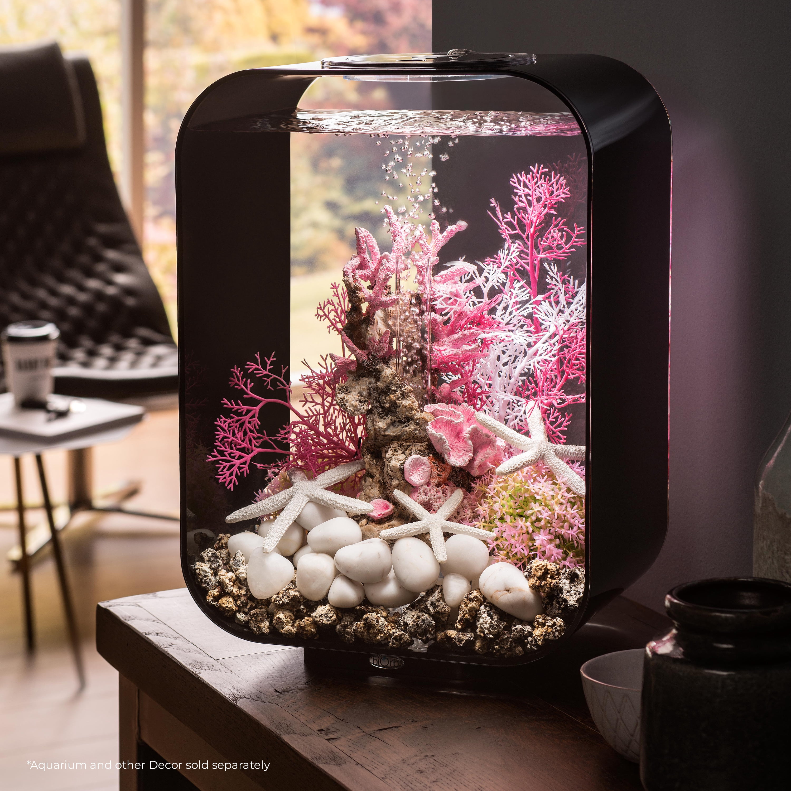 biOrb Pink Reef Aquarium Sculpture - Aquarium Decor