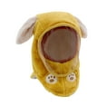 thumbnail image 3 of Mascarilla facial de invierno para niños, gorro a prueba de viento con capucha, para ciclismo y camping Orejas de conejo amarillas, 3 of 9