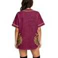 thumbnail image 5 of 2026 New Mexico Soccer Jersey Women, Mexican Jersey Soccer Henley Button Placket, Jersey De Mexico Crew Neck Short Sleeve Football Shirt, Athletic Training Uniform for Adult, 5 of 7
