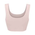 thumbnail image 7 of HXWCHs U Back Longline Sports Bras for Women Scoop Neck Padded Yoga Workout Crop Top with Built in Pads Pink S, 7 of 7