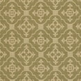 thumbnail image 3 of SAFAVIEH Courtyard Alastar Geometric Indoor/Outdoor Area Rug, Green/Creme, 2'7" x 5', 3 of 4