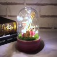 thumbnail image 4 of Romantic LED Night Lamp Copper Lamp Glass Table Lamp Fireworks LED Chain Night Lamp Guitar Bear Desk Lamp, 4 of 5
