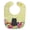 Black, variant on Easter Eggs Chow Chow Black Baby Bib