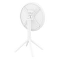 thumbnail image 5 of Compamia Sky 24 inch Round Folding Table in White finish, 5 of 8