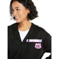 Sanrio Hello Kitty Juniors Zip Up Hoodie with Long Sleeves, Sizes XS