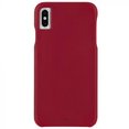 thumbnail image 1 of Case-Mate Barely There Leather Case for iPhone XS Max - Cardinal, 1 of 1