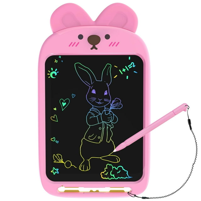 Tableta de escritura LCD CHAFEGY, de 10 pulgadas, borrable, tablero de garabatos
