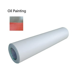 Techtongda 0.69x31 Yard Laser Star Cold Laminating Film Cold Roll Laminating for Offlce Supplies, White