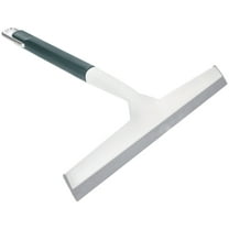 HOMEMAXS  Squeegee for Shower Glass Door Extendable Large Cleaner Dark Green