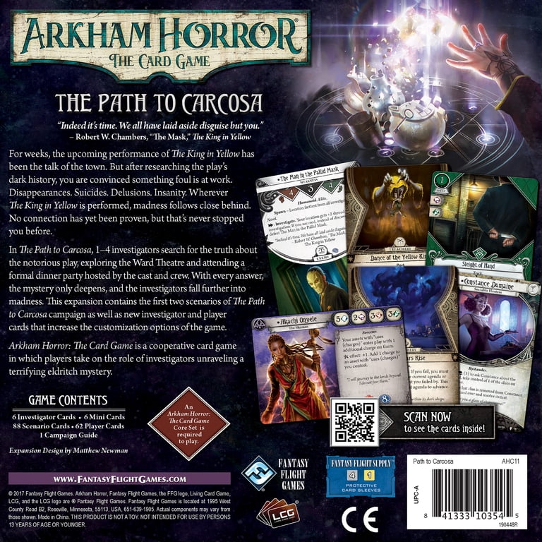 Arkham Horror: The Path to Carcosa Strategy Board Game for Ages 14+ - Walmart.com Arkham Horror: The Path to Carcosa Strategy Board Game for Ages 14+ - Walmart.com