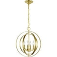 thumbnail image 5 of Progress Lighting Equinox 4-Light Foyer Pendant, Steel, Black, No Shade, 5 of 5