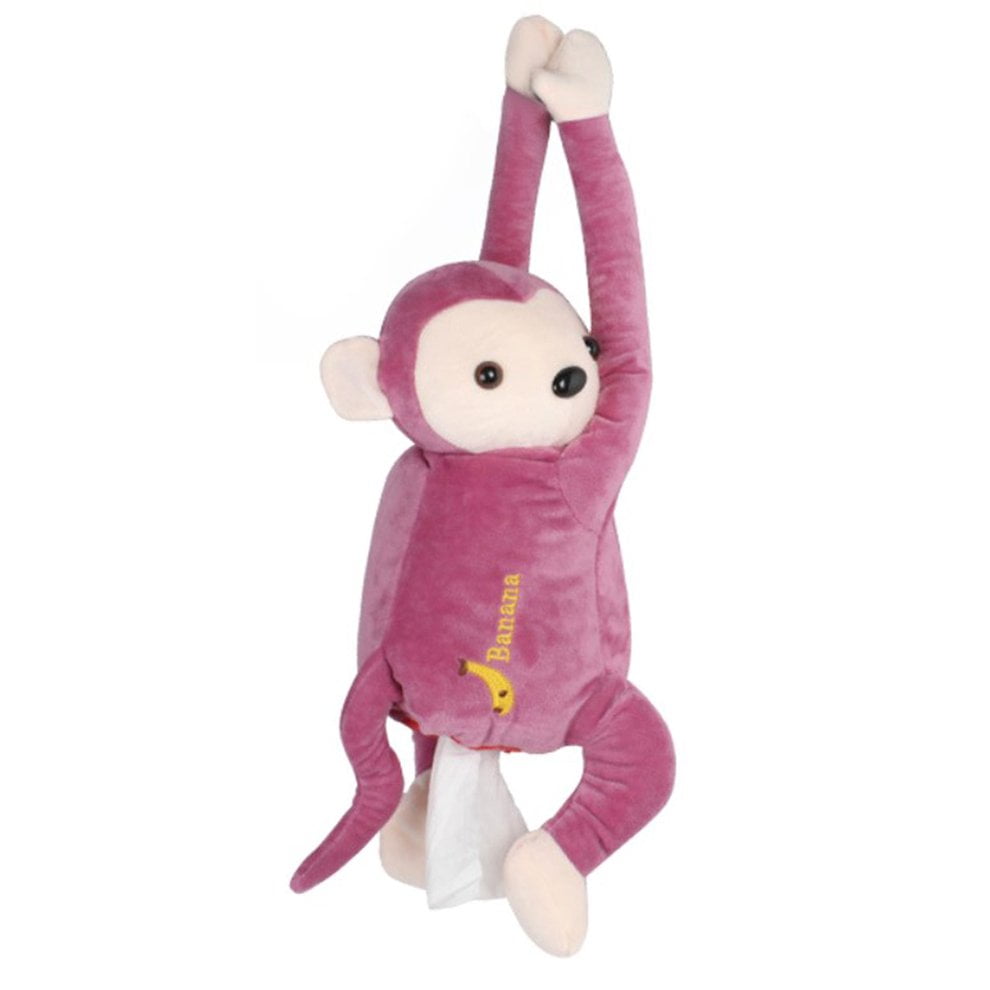 Car Monkey Tissue Box Creative Cartoon Cute Funny Monkey Tissue Box