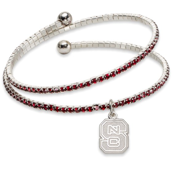 White Brass White bracelet North Carolina NCAA State University