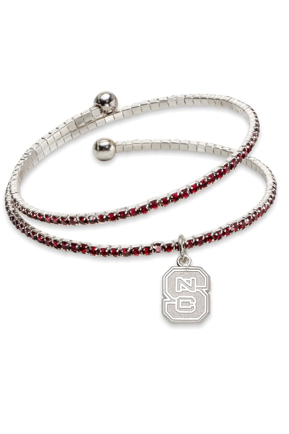 White Brass White bracelet North Carolina NCAA State University