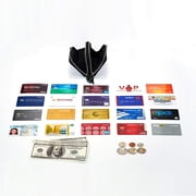 Walltes for women,genuine leather walltes, rfid wallets black