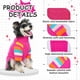 thumbnail image 2 of Suéter para Perro OUOBOB XXL Cuello Alto Tejido Rosa Calentito, 2 of 7