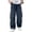 Navy, variant on StSilkitty Boys Girls Cargo Pants Elastic Waist Drawstring Baggy Wide Leg Pants Lightweight Sweat Pants with Pockets