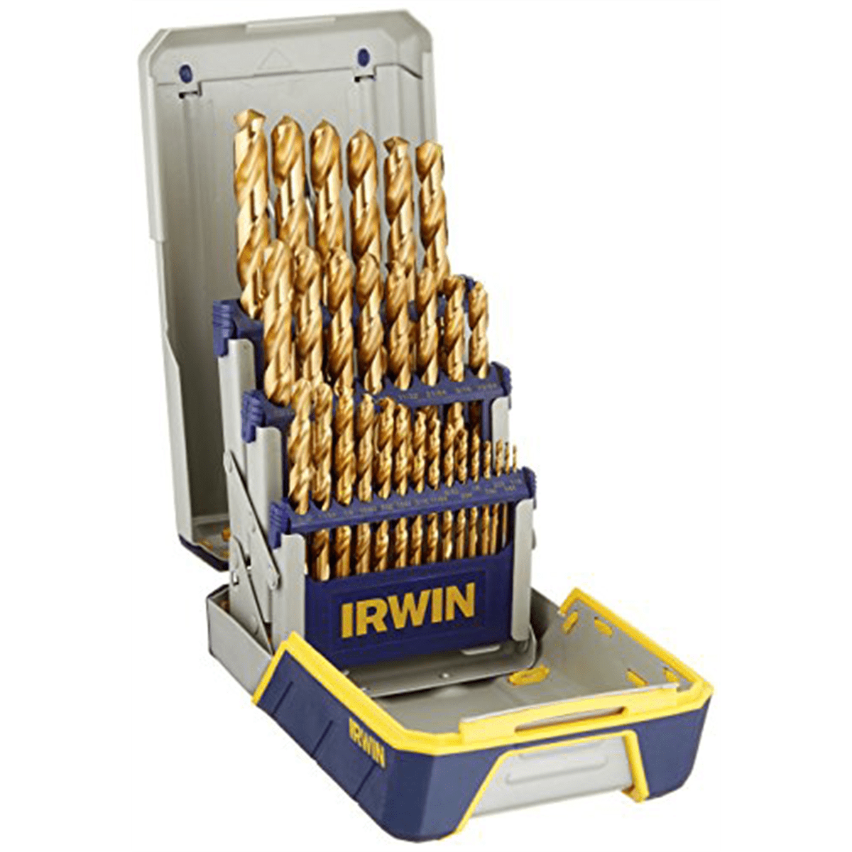 Irwin/Hanson 3018003 29pc Titanium Metal Index Drill Bit Set