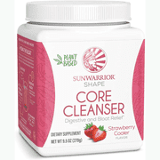 (2 pack) Sunwarrior Plant-Based Prebiotic Fiber Supplement | Shape Core Cleanser Probiotic Enzymes, 9.5 oz