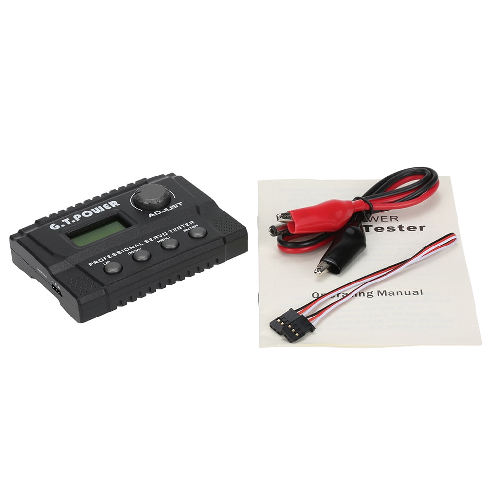 G.T.POWER Professional Servo Tester for RC Aircraft Helicopter Car Servo K0B0 