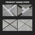 thumbnail image 4 of 200Pcs Multipurpose 10mm 3/8 Inch Clear Tile Spacers Portable Accessory for Bricklaying and Deck Board Separation, 4 of 4