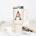 thumbnail image 3 of Custom Engraved 40oz Tumbler with Handle - Personalized Gifts for Women, Mom, Wife, Sister, Best Friend, Coworkers - Birthday & Christmas Present, 3 of 6