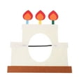 thumbnail image 3 of HAKIDZEL 1Set Birthday Decorative Hats Cake Shaped Non Woven Fabric Party Headwear Celebration, 3 of 8