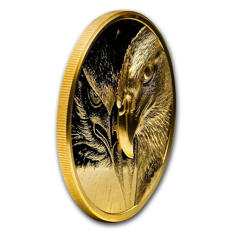 2020 Mongolia 1 oz Gold Proof Majestic Eagle - Walmart.com