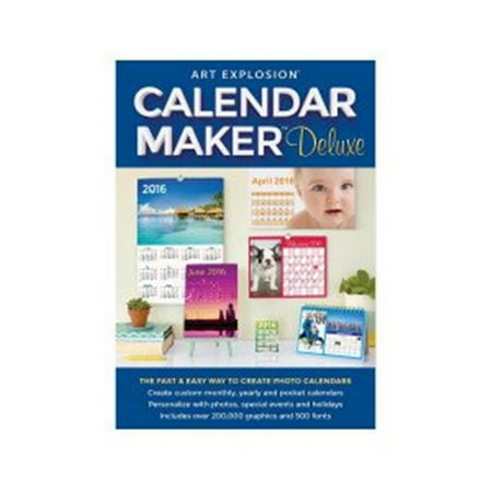 art explosion calendar maker