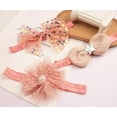 thumbnail image 3 of Dalrosia Baby Girl Bows Headband Chiffon Flower Hairband for Newborn Infant Toddler Soft Elastic Hair Bow Accessories for Baby Birthday Party, 3 of 6