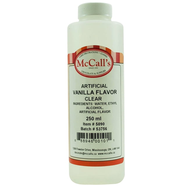 VANILLA FLAVOR CLEAR 250 ML