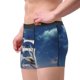 thumbnail image 2 of Fotbe Moonlit Night Sea Sailboat Calzoncillos Tipo Boxer con Bolsa de Soporte Total para Hombre, X-Temp Fresco, Transpirable y de Secado Rápido-Medium, 2 of 5