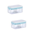 thumbnail image 1 of Estuche de viaje para jabones, paquete de 2, caja portátil para barra de brillo de labios, contenedor para accesorios de cocina, 1 of 6