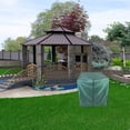 thumbnail image 4 of OULII Housse de Protection pour Réservoir d'Eau pour Temps Dur Vert 210D Polyester Lot de 1, 4 of 8