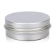 thumbnail image 2 of FELTECHELECTR 24 botellas de viaje de 30 ml, contenedor de cosméticos, tarro de crema vacío con tapa para pomada de maquillaje (caja de aluminio con rosca), 2 of 7