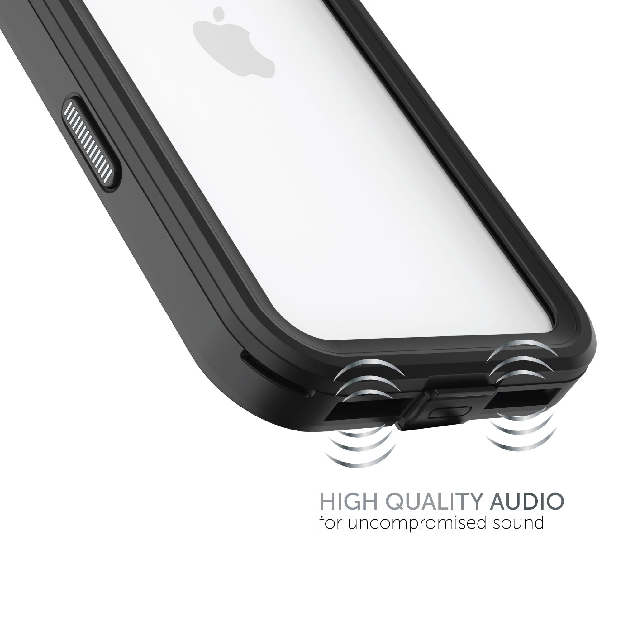 Body Glove Tidal Waterproof Phone Case for iPhone 17 - Black/Clear
