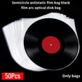 thumbnail image 1 of 50 Pcs/Ensemble Housses Intérieures en Vinyle Statique PE Transparent, 1 of 6