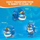 thumbnail image 4 of Set de juguetes de avión dinosaurio transformable 5 en 1 Super Wings, 4 of 7