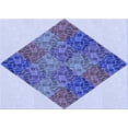 thumbnail image 1 of Ahgly Company Indoor Rectangle Patterned Periwinkle Purple Area Rugs, 4' x 6', 1 of 1