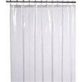 thumbnail image 3 of Cortina de ducha Zenna Home, 178 x 183 cm, PEVA transparente, 3 of 4