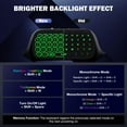 thumbnail image 5 of MoKo RGB Backlight Keyboard for Xbox One Controller, Xbox Series X/S, Wireless Chatpad Keypad w/ 2.4G Receiver, Xbox Accessories for Xbox One S/Elite, 5 of 10